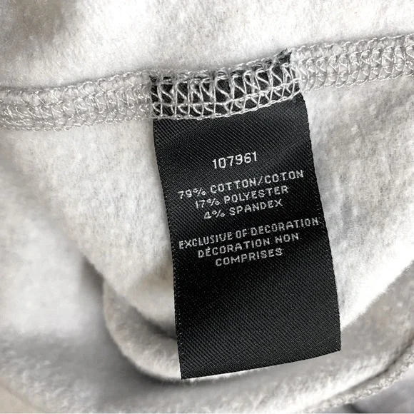 Champion Light Grey Zip Front Activewear Hoodie S - Picture 4 of 16